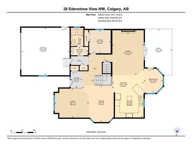 28 Edenstone View Nw, Home with 3 bedrooms, 3 bathrooms and 4 parking in Calgary AB | Image 42