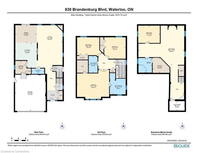 830 Brandenburg Blvd, House other with 4 bedrooms, 4 bathrooms and 4 parking in Waterloo ON | Image 49