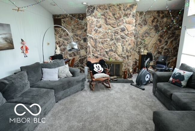 living area featuring carpet and a wealth of natural light | Image 8