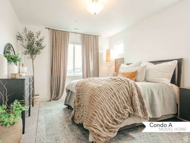 Carpeted bedroom with visible vents | Image 14