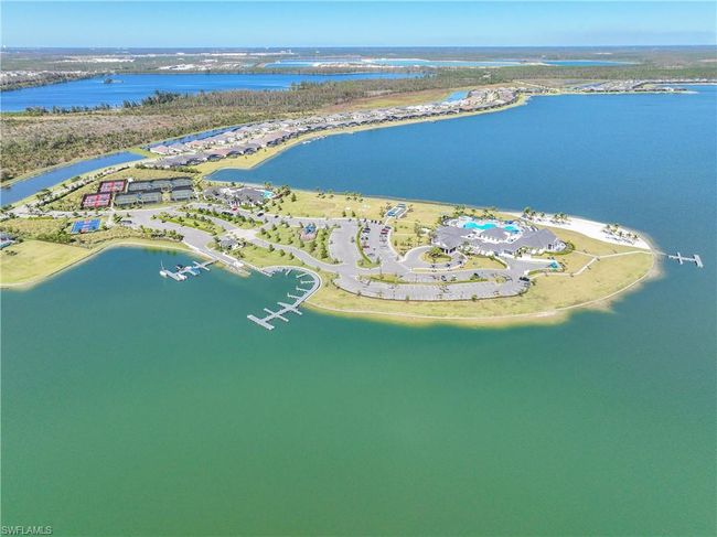 Aerial view featuring a water view | Image 33