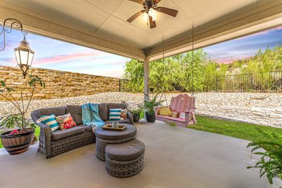 QUIET, QUIET, QUIET - large covered back patio | Image 3