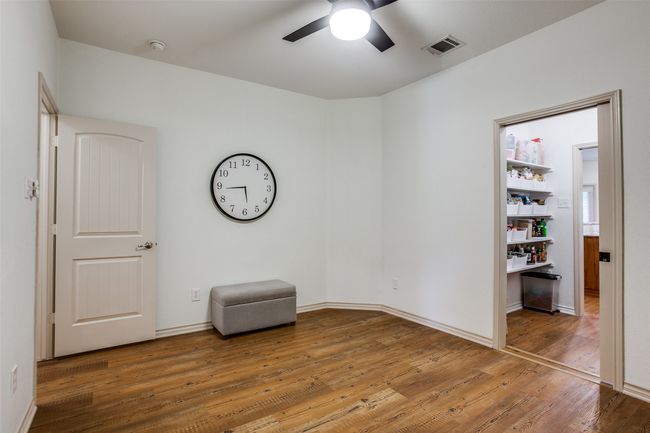 Bed 3 downstairs - alternate view, as kitchen storage | Image 18