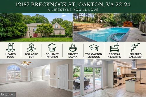 12187 Brecknock St, Oakton, VA, 22124-2348 | Card Image