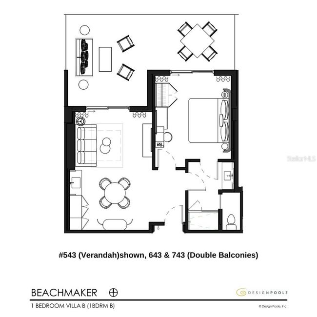 #23 Villa Suite B 1 bedroom - exact floor plans and pricing may vary | Image 23