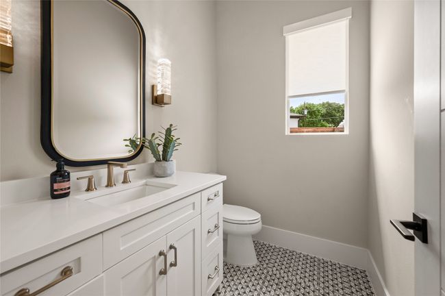 Half Bath on the First Floor with Artisan Flooring | Image 19