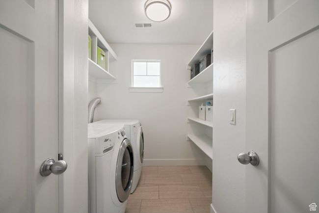 Laundry Room With Storage Shelves | Image 28