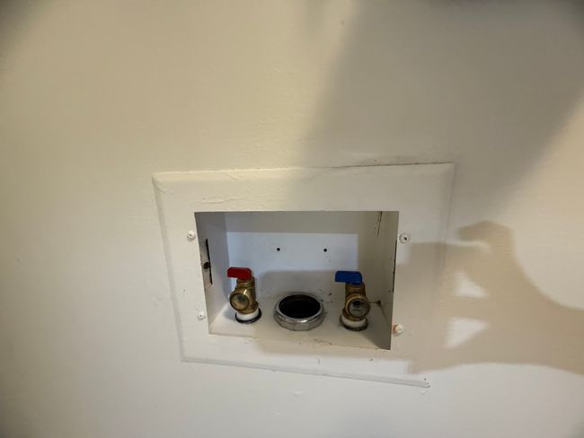 Washer & dryer hookup in the unit. | Image 13