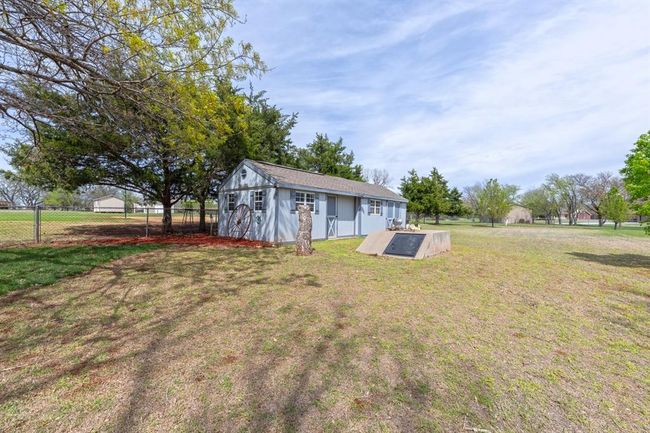 View of yard featuring fence | Image 29