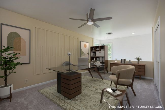 Third level -The home office offers a quiet, light-filled space ideal for focus, creativity, or remote work. | Image 44