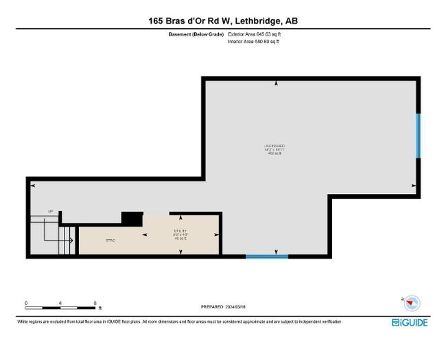 165 Bras D'or Road W, Home with 3 bedrooms, 2 bathrooms and 2 parking in Lethbridge AB | Image 47