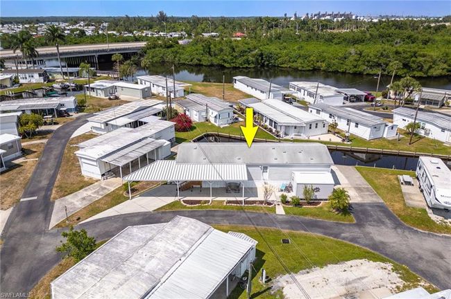 Aerial view featuring a water view | Image 32