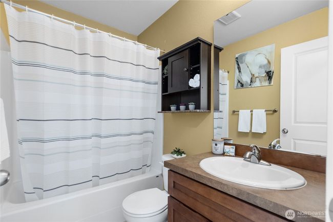 2nd bathroom on the upper floor with bathtub/shower. | Image 15