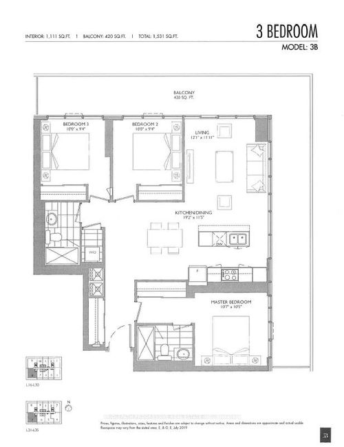 3407-65 Broadway Avenue, Toronto, ON, M4P1T9 | Card Image