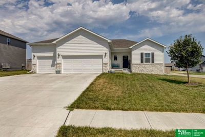 6404 Kyla Drive, House other with 3 bedrooms, 1 bathrooms and 3 parking in Papillion NE | Image 1