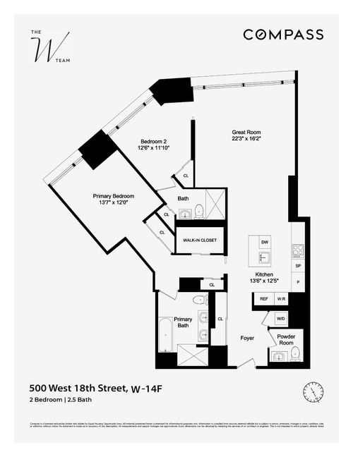 west-14f-500 W 18th Street, New York City, NY, 10011 | Card Image