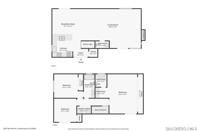 2351 Star Pine Dr, House other with 3 bedrooms, 3 bathrooms and 4 parking in Lemon Grove CA | Image 30