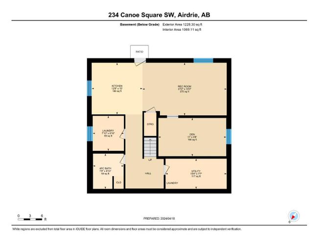 234 Canoe Square Sw, Home with 6 bedrooms, 4 bathrooms and 6 parking in Airdrie AB | Image 43