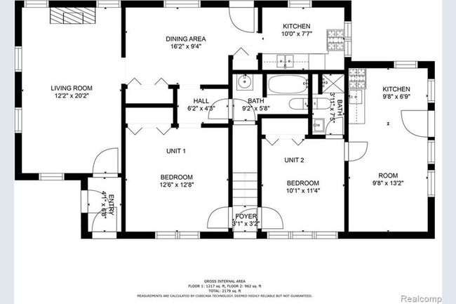 424 Crapo St, Home with 0 bedrooms, 4 bathrooms and 1 parking in Flint MI | Image 37