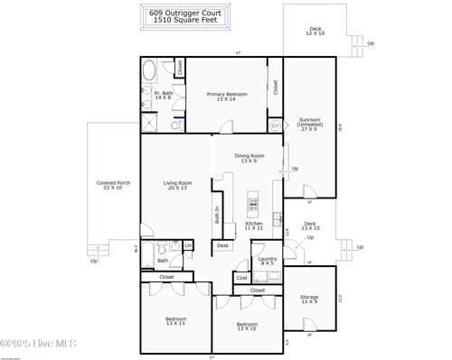 609 Outrigger Ct, Hampstead, NC, 28443-3626 | Card Image