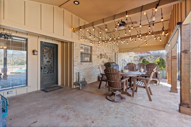 View of Large Covered Back patio | Image 31