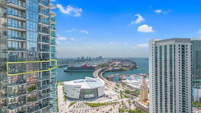 3512 - 851 Ne 1st Avenue, Condo with 3 bedrooms, 4 bathrooms and null parking in Miami FL | Image 3