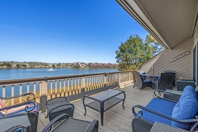 Deck featuring a water view | Image 19