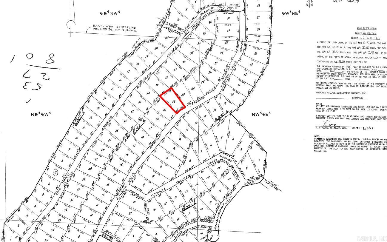 Land in Cherokee Village 2