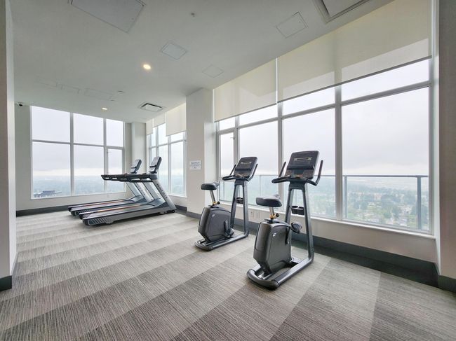 Gym with carpet, baseboards, and recessed lighting | Image 14