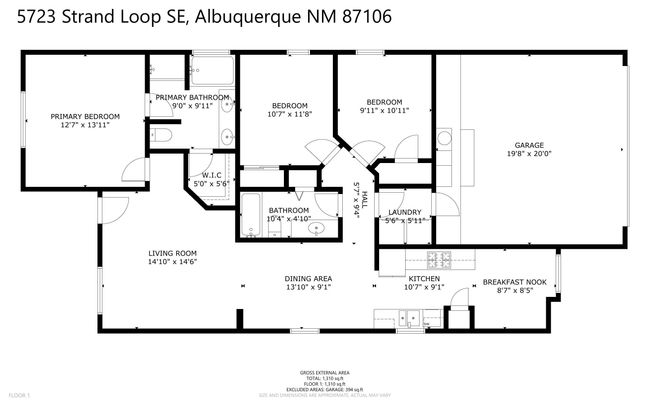 5723 Strand Loop Se, House other with 3 bedrooms, 2 bathrooms and null parking in Albuquerque NM | Image 47