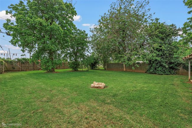 View of yard featuring a fenced backyard | Image 22