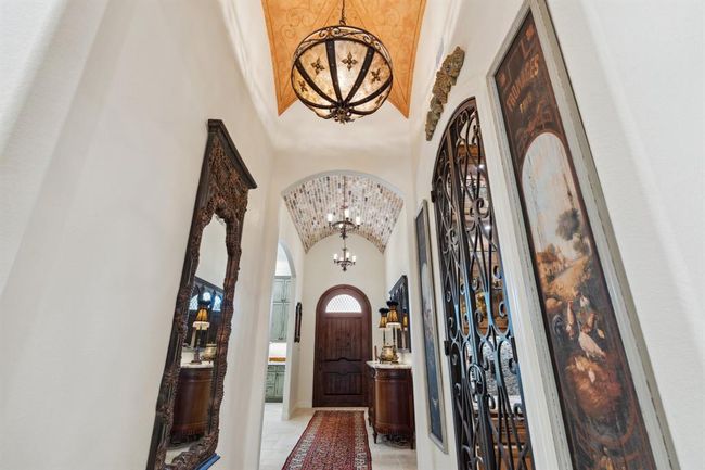 The Vestibule is appointed withOld World Style faux painting on a 12' high groin vault ceiling. | Image 6