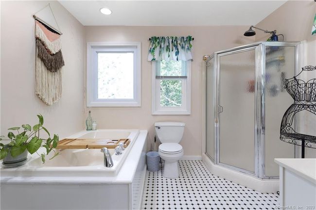Primary Bath, spa tub, separate shower, vanity and bidet. | Image 15