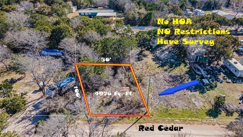 85 Red Cedar, Whitney, TX, 76692 | Card Image