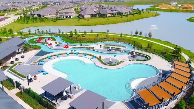 Now Open! Relaxation time starts at our resort-style pool. With a little help from our soothing fountains and poolside cabanas, everyone will find it easy to kick back and play the summer away. | Image 22