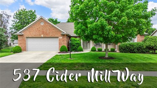 537 Cider Mill Way, Tipp City, OH, 45371-2493 | Card Image