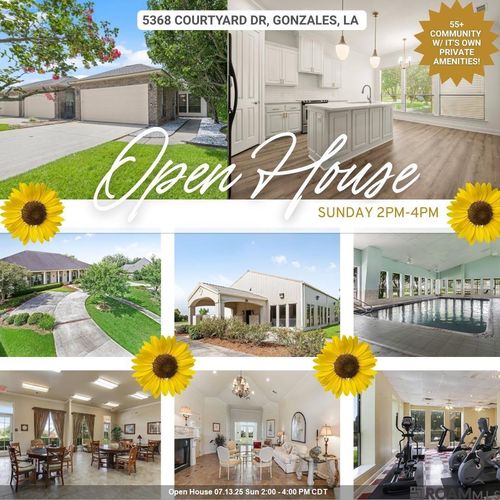 5368 Courtyard Dr, Gonzales, LA, 70737-8560 | Card Image