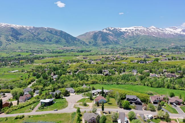 Drone / aerial view featuring a residential view and a mountain view | Image 49