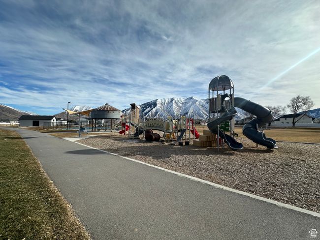 Exterior space featuring a mountain view | Image 10