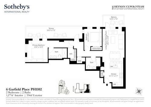 ph1102-6 Garfield Pl, Brooklyn, NY, 11215-7688 | Card Image