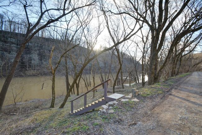 New stairway from Brooklyn Road down to the bottom land next to the Kentucky River. Stairway located close to the Woodford County line. | Image 6