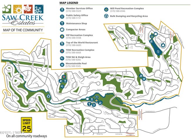 51-Saw Creek Estates Map | Image 59