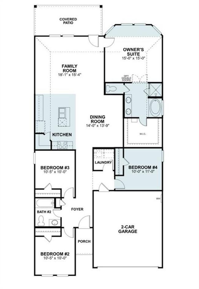 5819 Sunkissed Dr, House other with 4 bedrooms, 2 bathrooms and 2 parking in Fulshear TX | Image 6