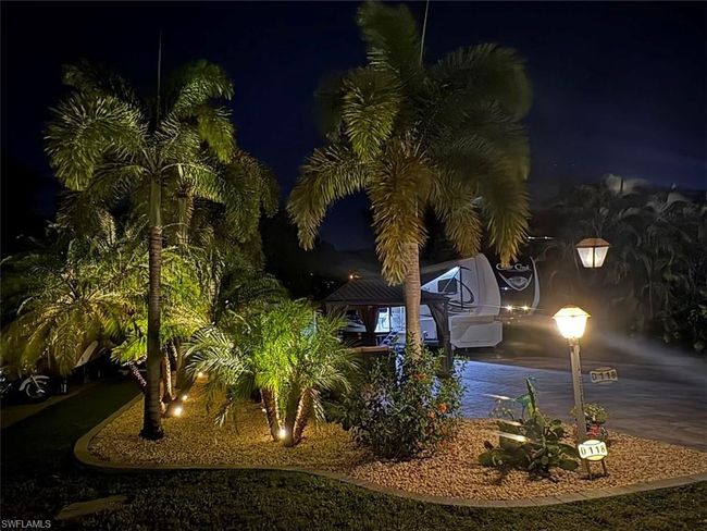 View of yard at night | Image 16