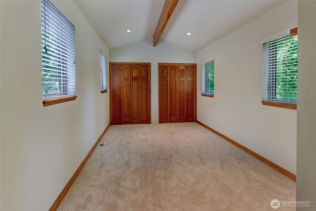 1 of the 2 bedrooms located upstairs. | Image 18
