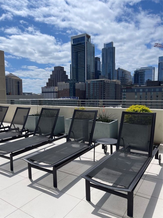 View of patio with a view of skyline | Image 12