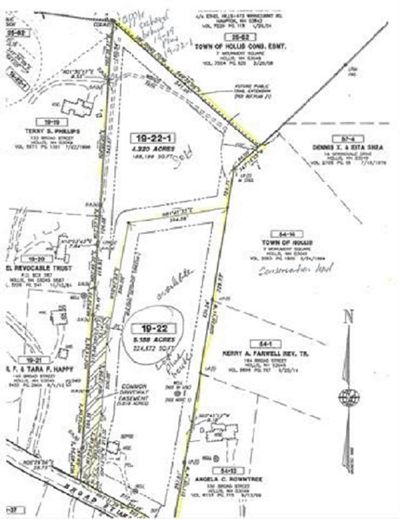 Building lot plus white little cape are on 1 Deed, cannot be subdivided unless new buyer requests a variance to subdivide on their own leaving 4 acres for building lot and 1.16 acres for little house. | Image 3