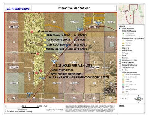 4 Lots Valle Vista Vista, Kingman, AZ, 86401 | Card Image