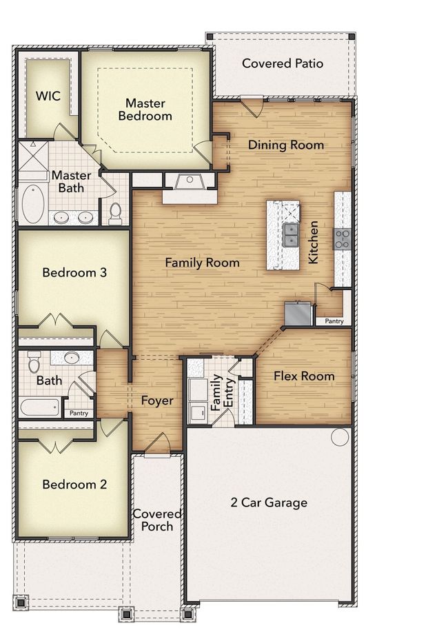 408 Skyward Ln, House other with 3 bedrooms, 2 bathrooms and null parking in Caddo Mills TX | Image 27