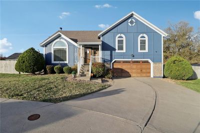 View of front of home with a garage | Image 1